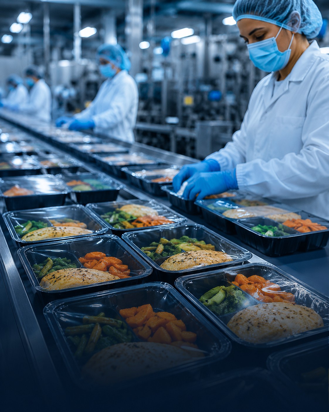 Prepared meals packaging
